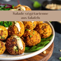 Salade fitness aux falafel
