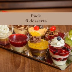 Farandole de 6 desserts de la semaine