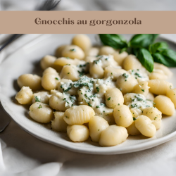 Gnocchis au gorgonzola