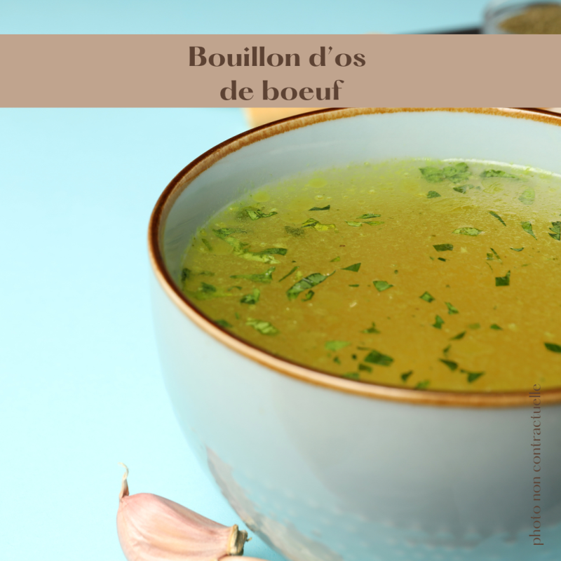 Bouillon d'os au lait d'or - 0,35L