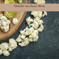 REPAS POST PARTUM QUICHE CHAMPIGNON
