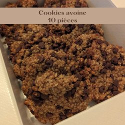 Cookies avoine chocolat - boîte de 10