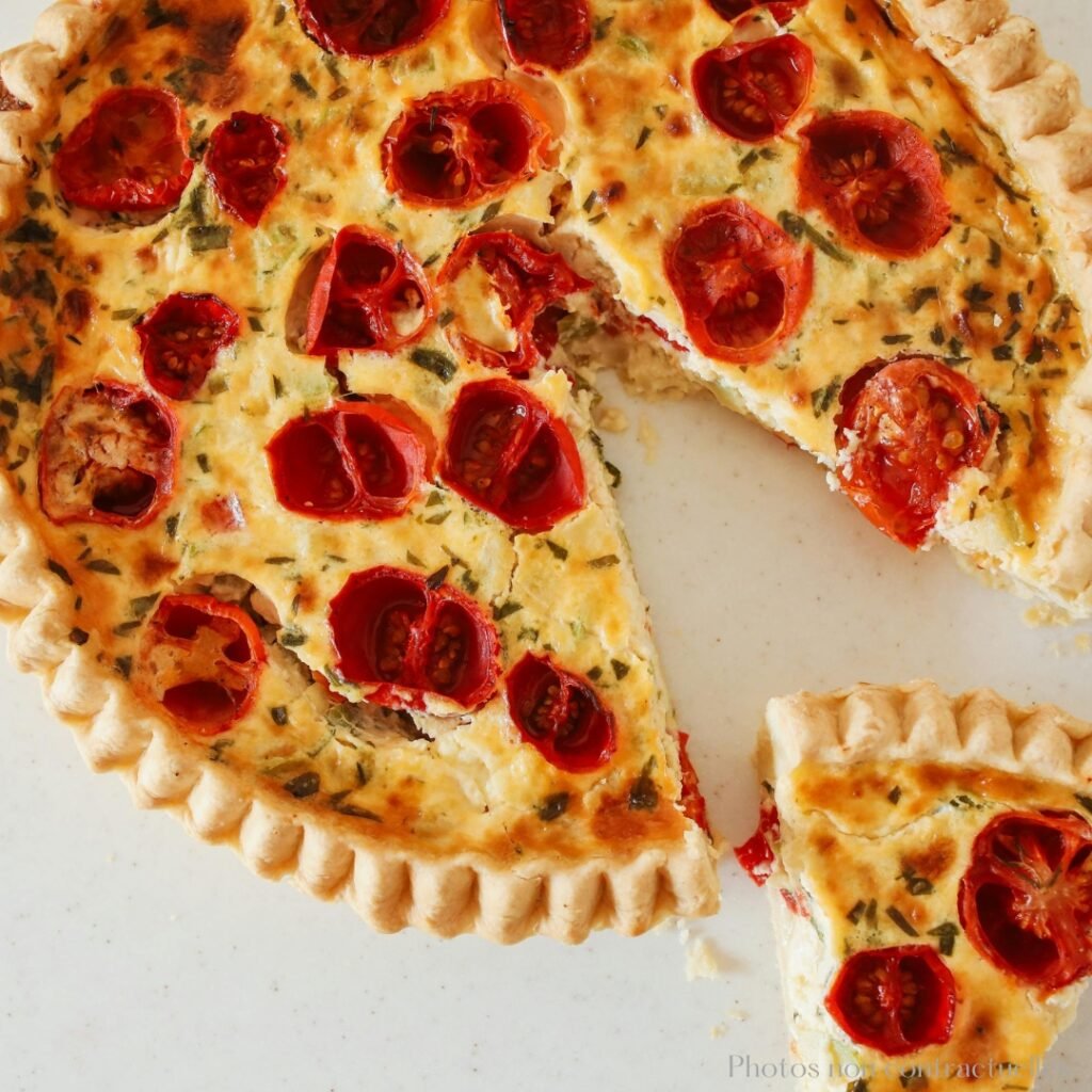 Quiche Thon Tomates individuelle